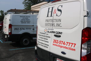 H&S Protection Systems Work Vans